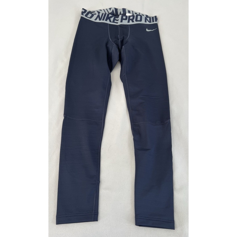 Nike Dri-Fit Pro Tight Men's Compression Leggings Sz XXL NWOT Dark Blue